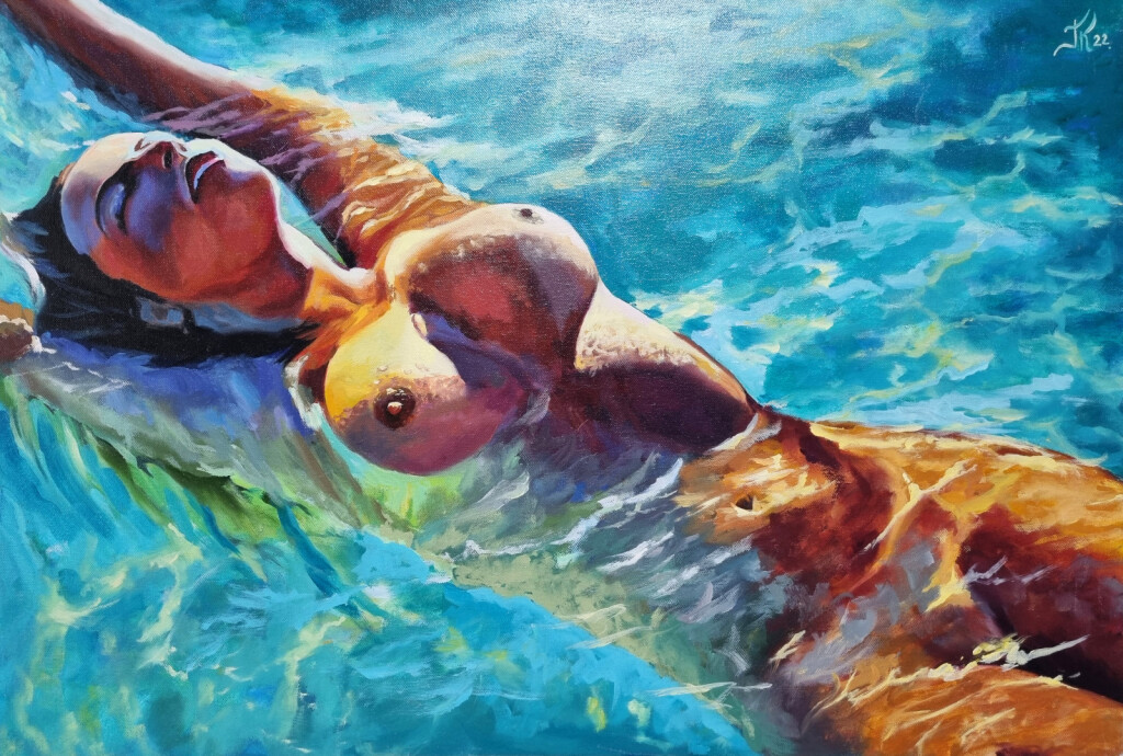 Купальщица