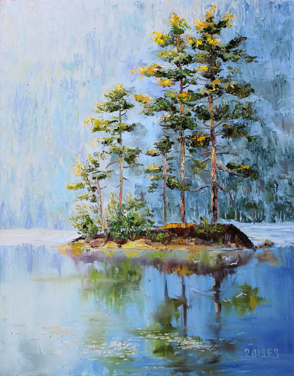 Задумчивые сосны