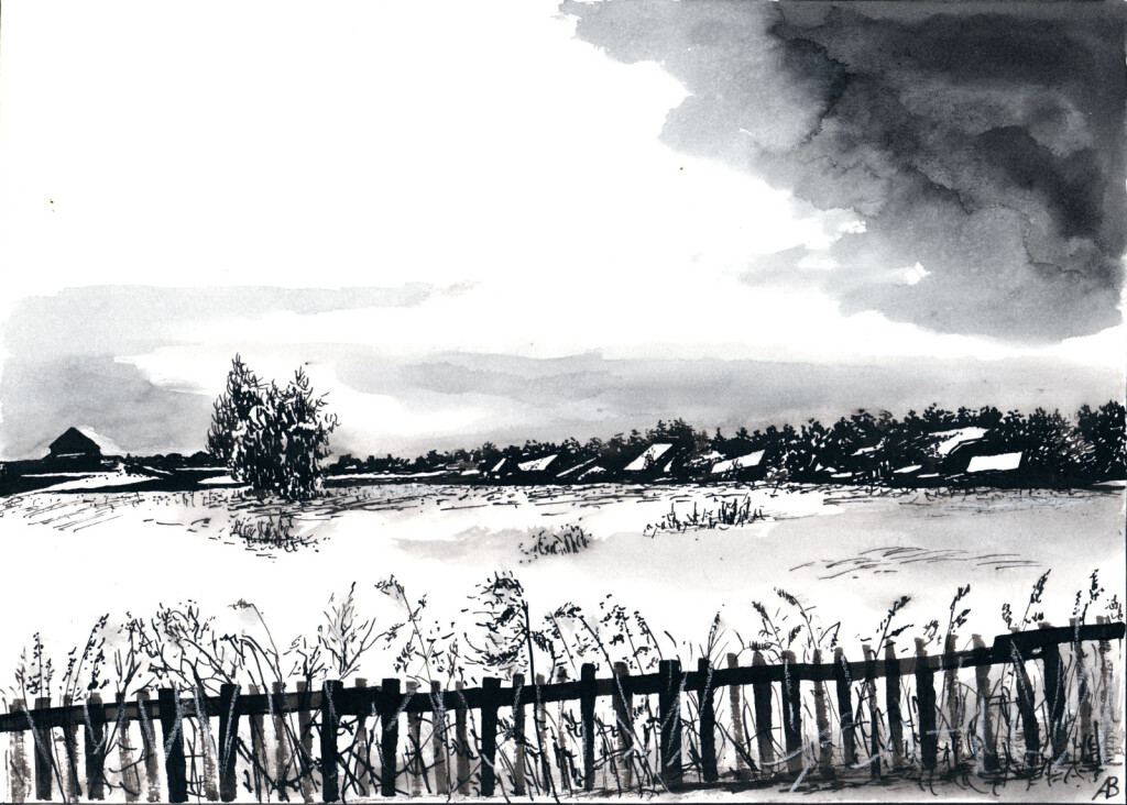 Среди зимы 39