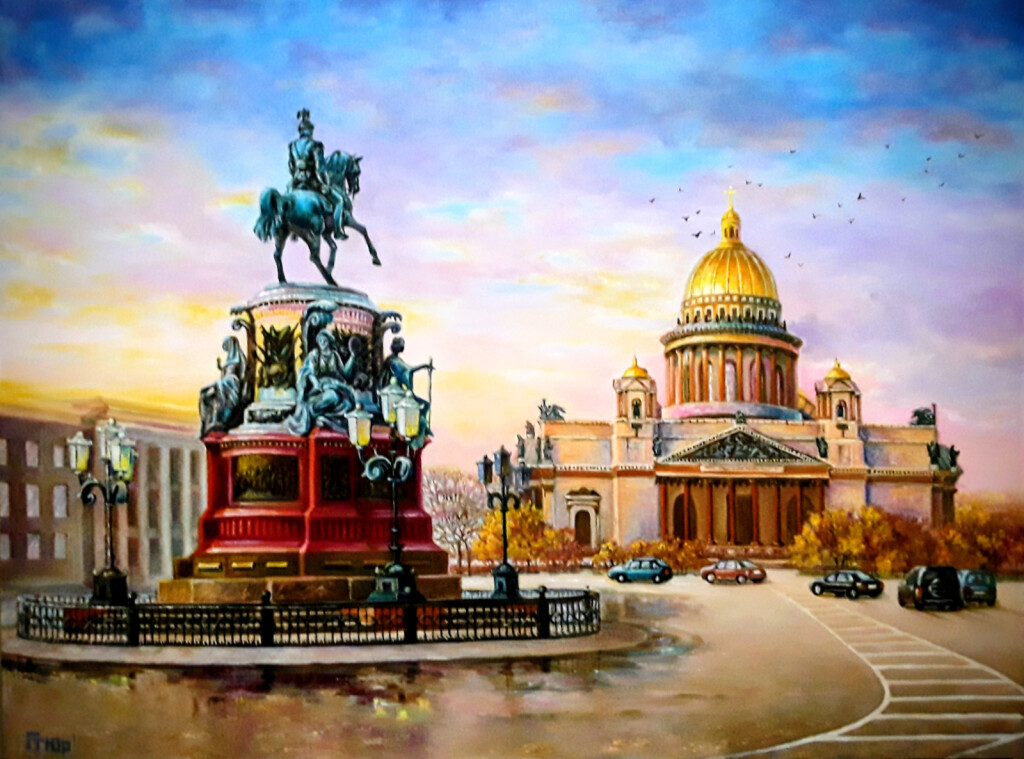 Исаакиевская площадь в Санкт-Петербурге