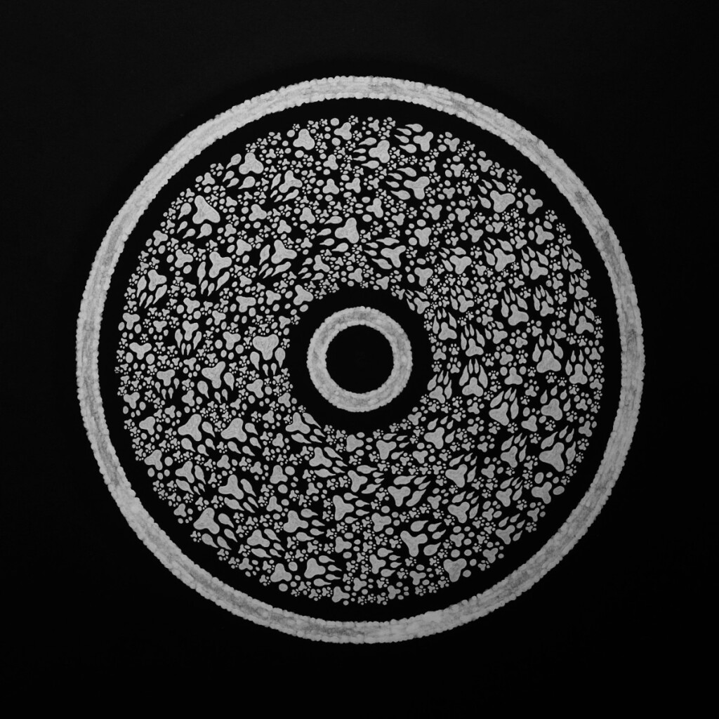 Органика (1) Собачьи следы Узор из отпечатков Паттерн