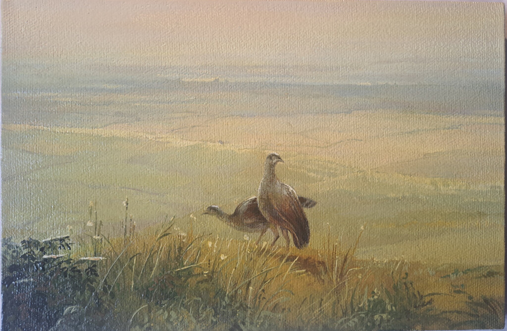 "Степь днем" фрагмент