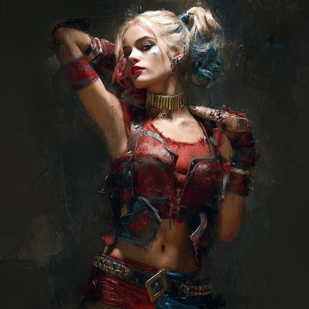 Харли Квинн-Арлекин хаоса