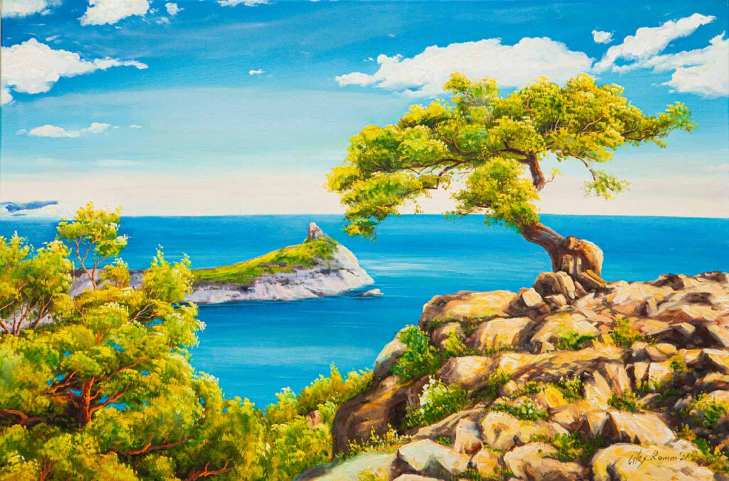 Прекрасный полдень. Вид на мыс Капчик