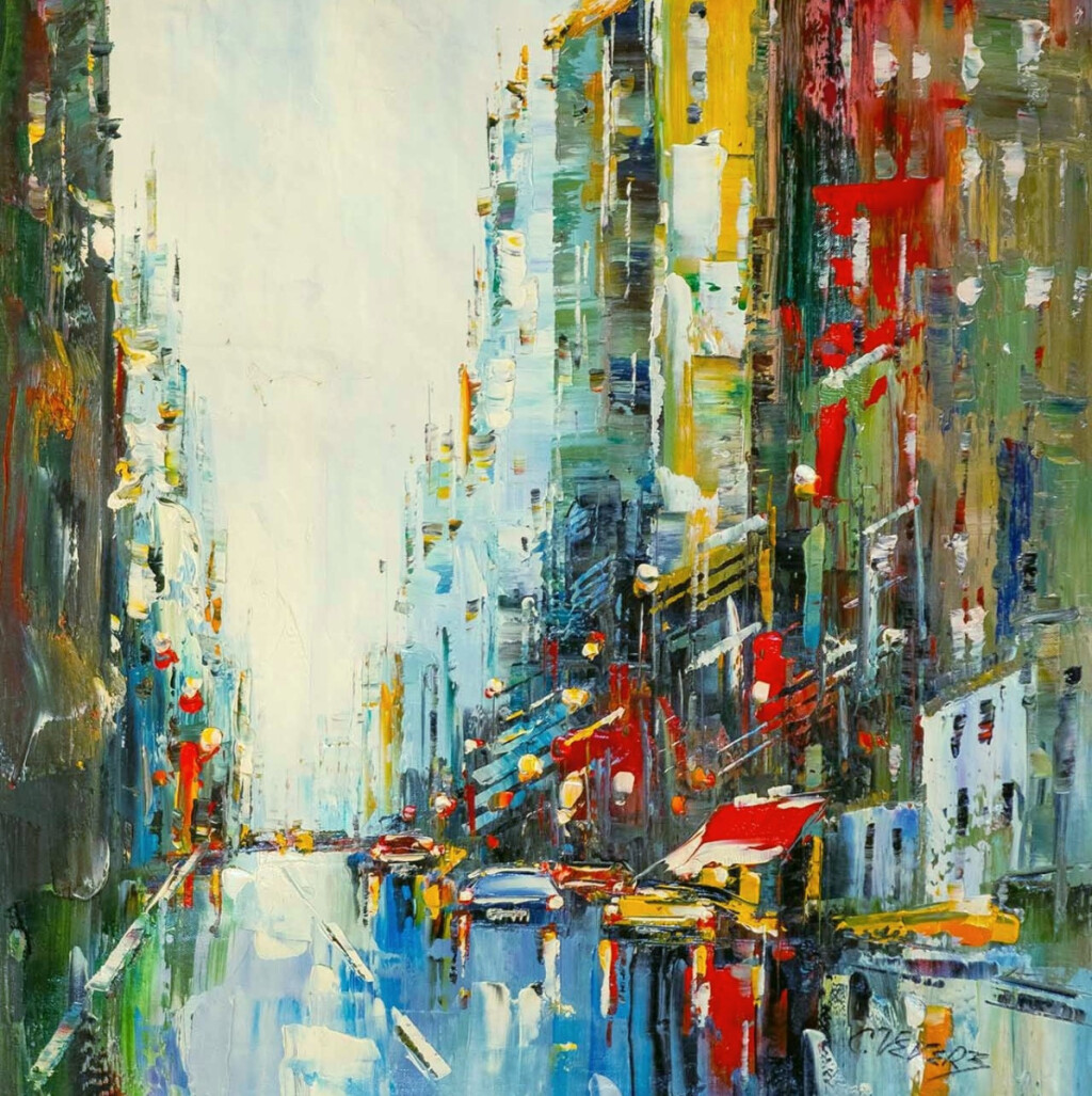 На улицах большого города