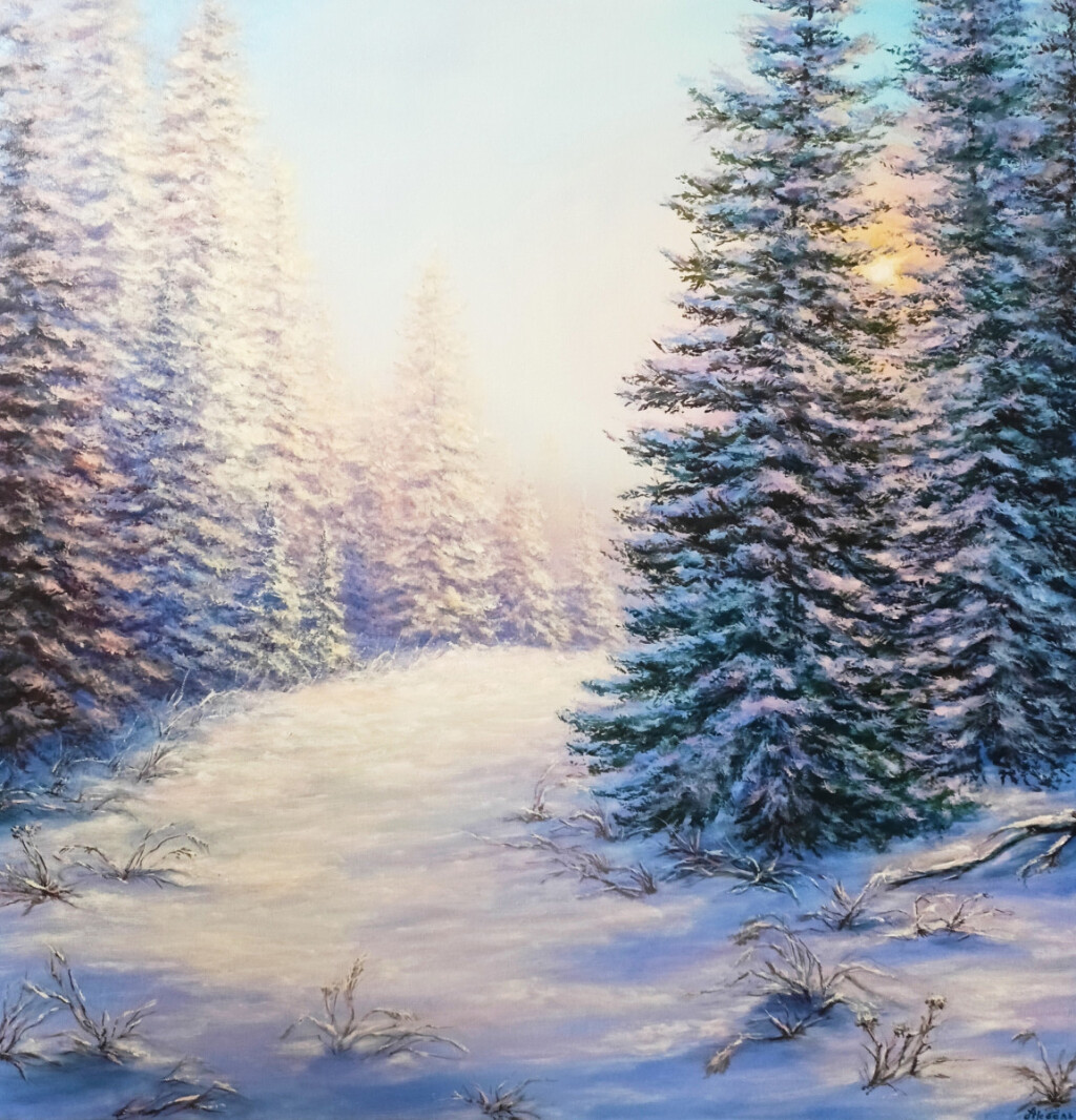 Прогулка в зимнем лесу