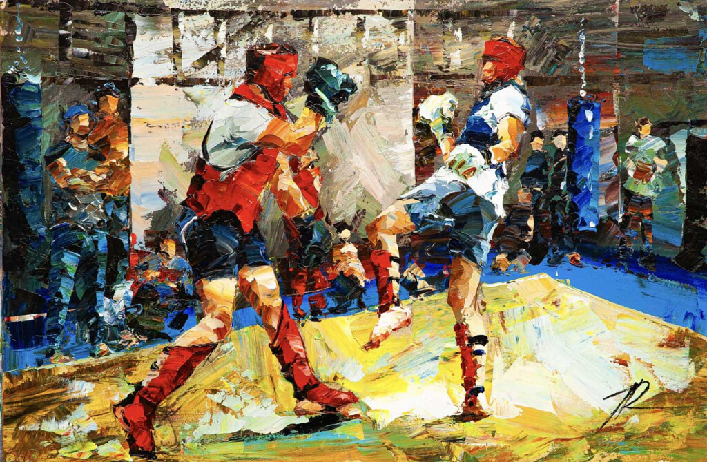 Рыцари ринга. На турнире по смешанным единоборствам