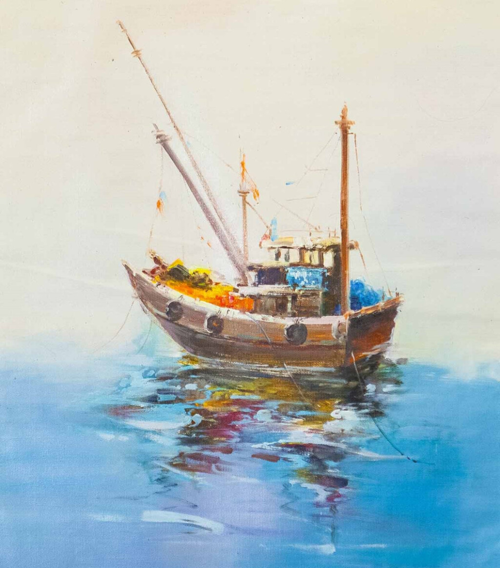 Рыбацкая шхуна N4