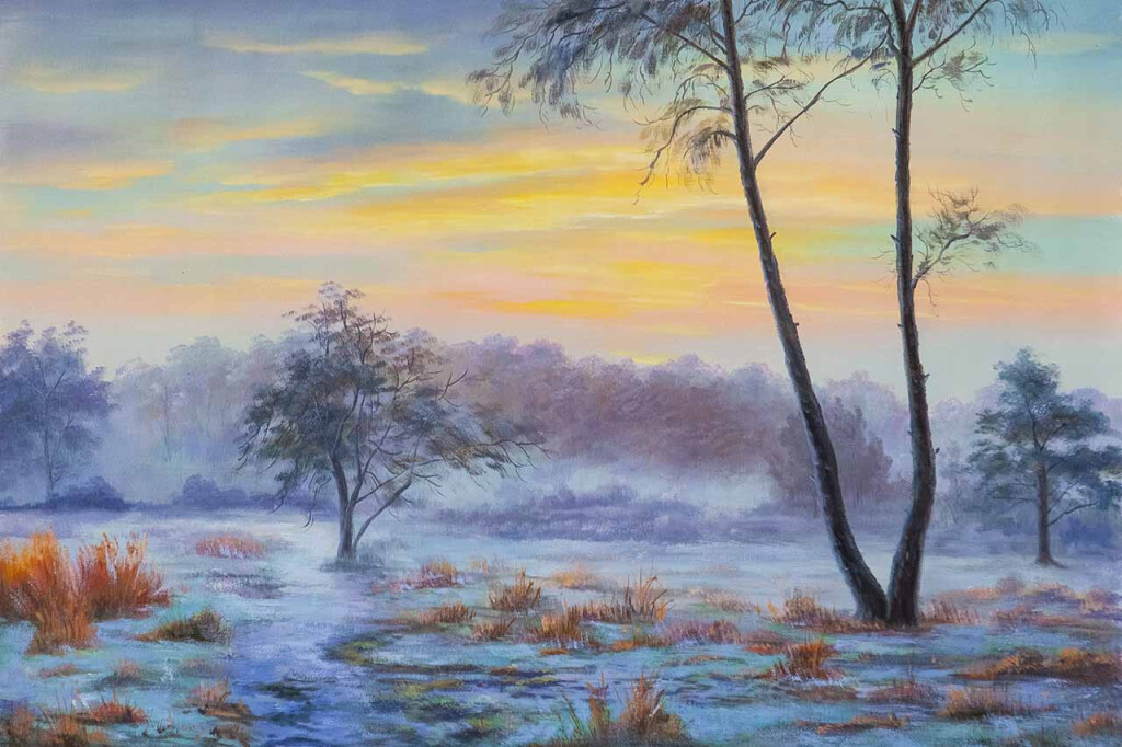 Степью лазурною, цепью жемчужною...