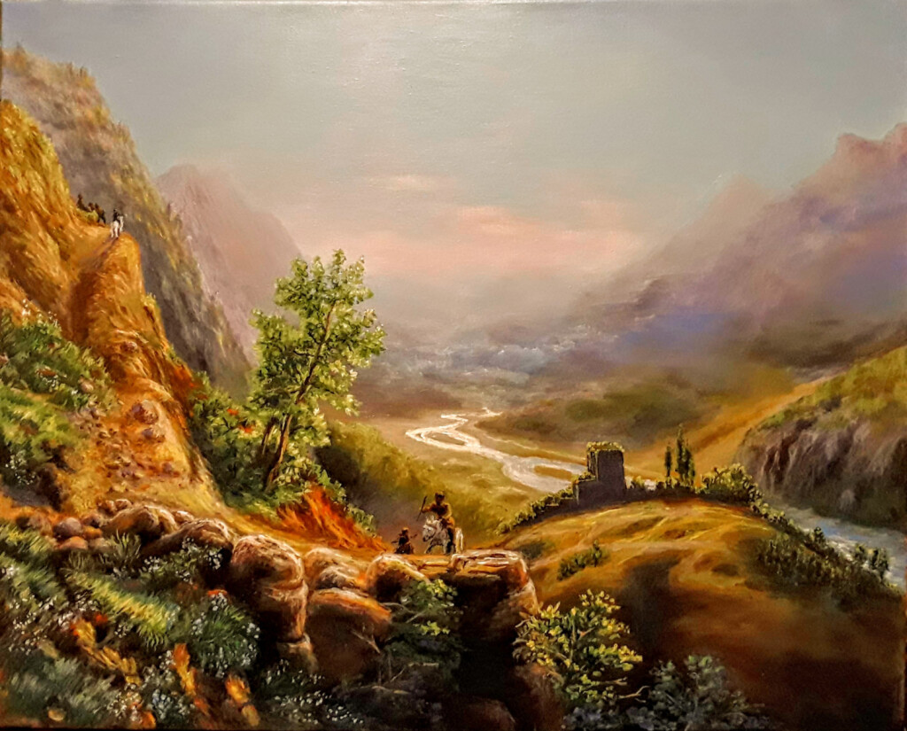 В горах Кавказа