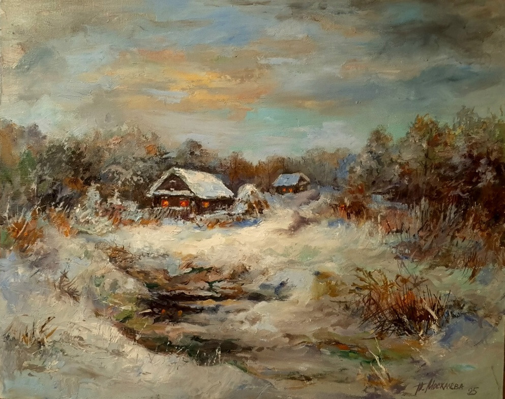 Зимний вечерок