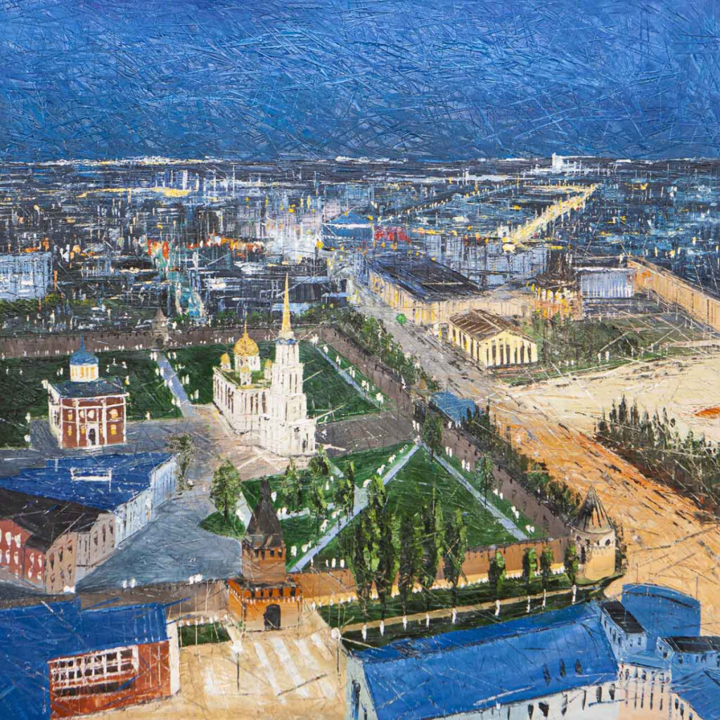 Сияние истории. Вечерние огни тульского кремля