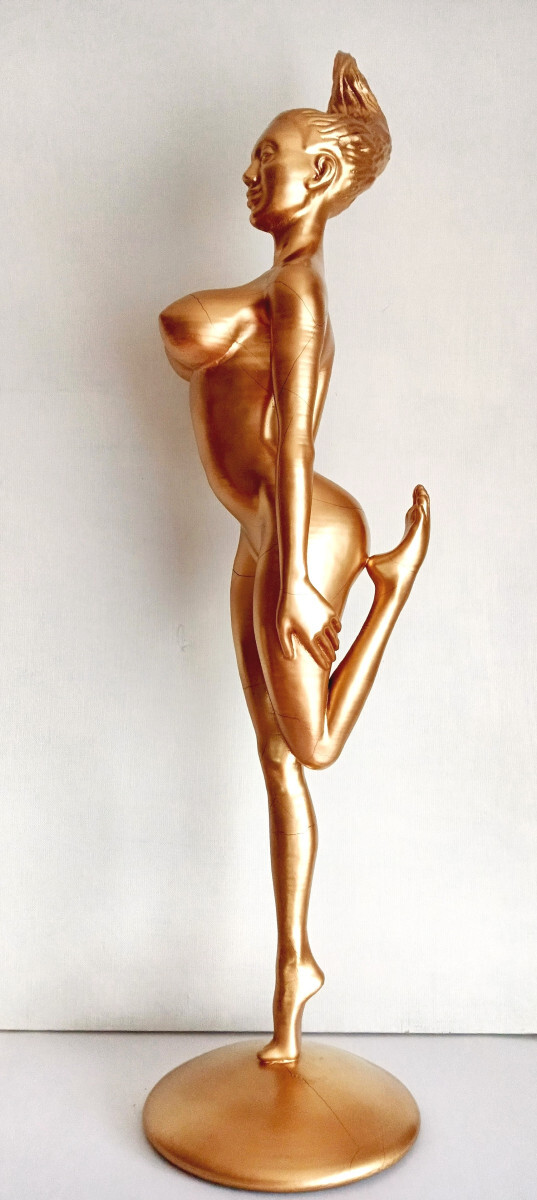 Золотая девушка дождя 70 см.