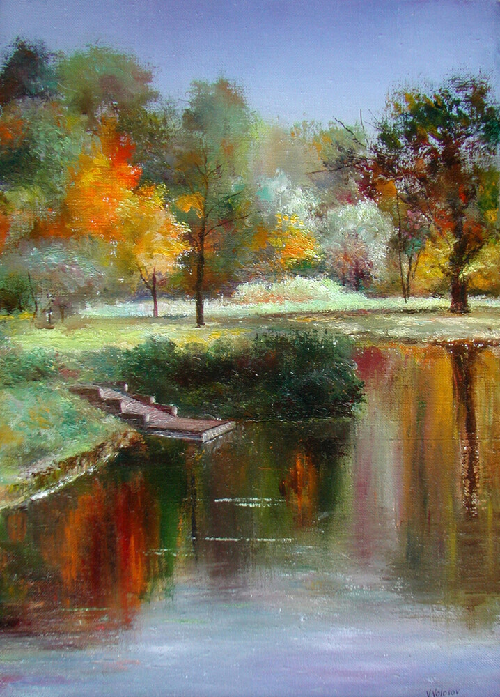 Пушкин осенью