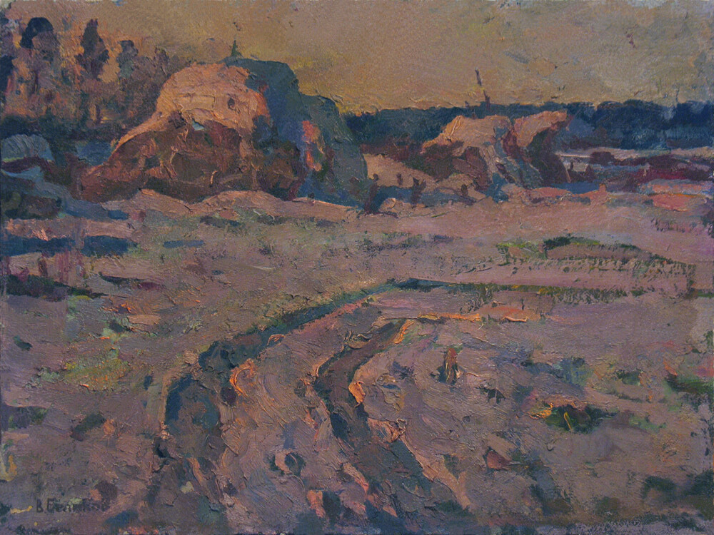 Зима. Копны