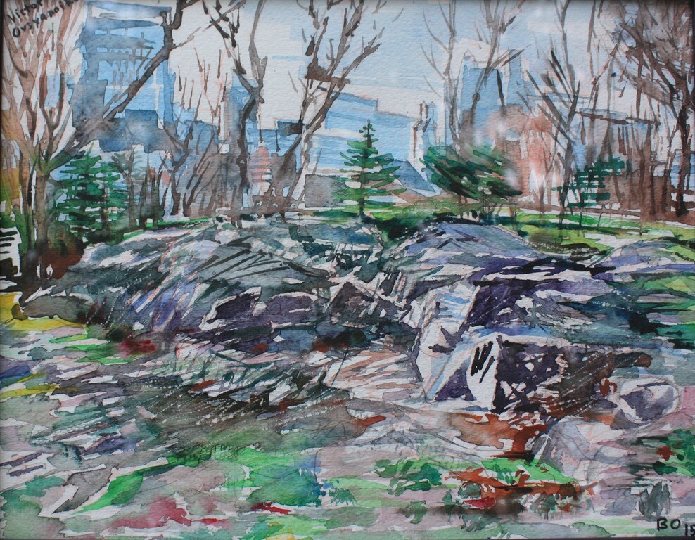 Центральный парк в Нью-Йорке