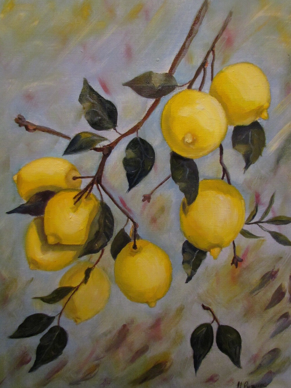 лимонная ветка