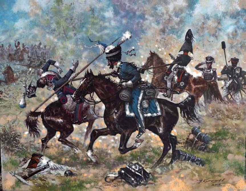 ПОДВИГ КАЗАКА 3- ГО БУГСКОГО КАЗАЧЬЕГО ПОЛКА КАРПА МОЛЧАНУКА В БОРОДИНСКОМ БОЮ