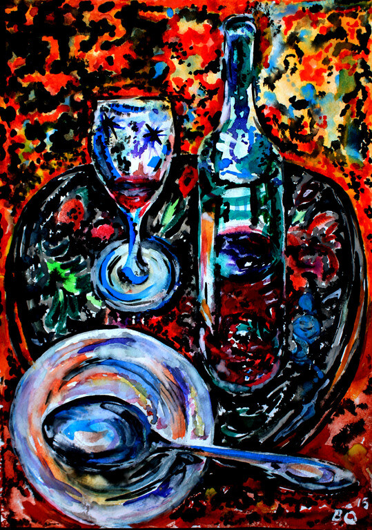 Натюрморт с ложкой