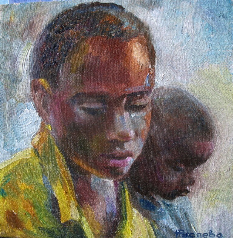 На остановке в Тель - Авиве