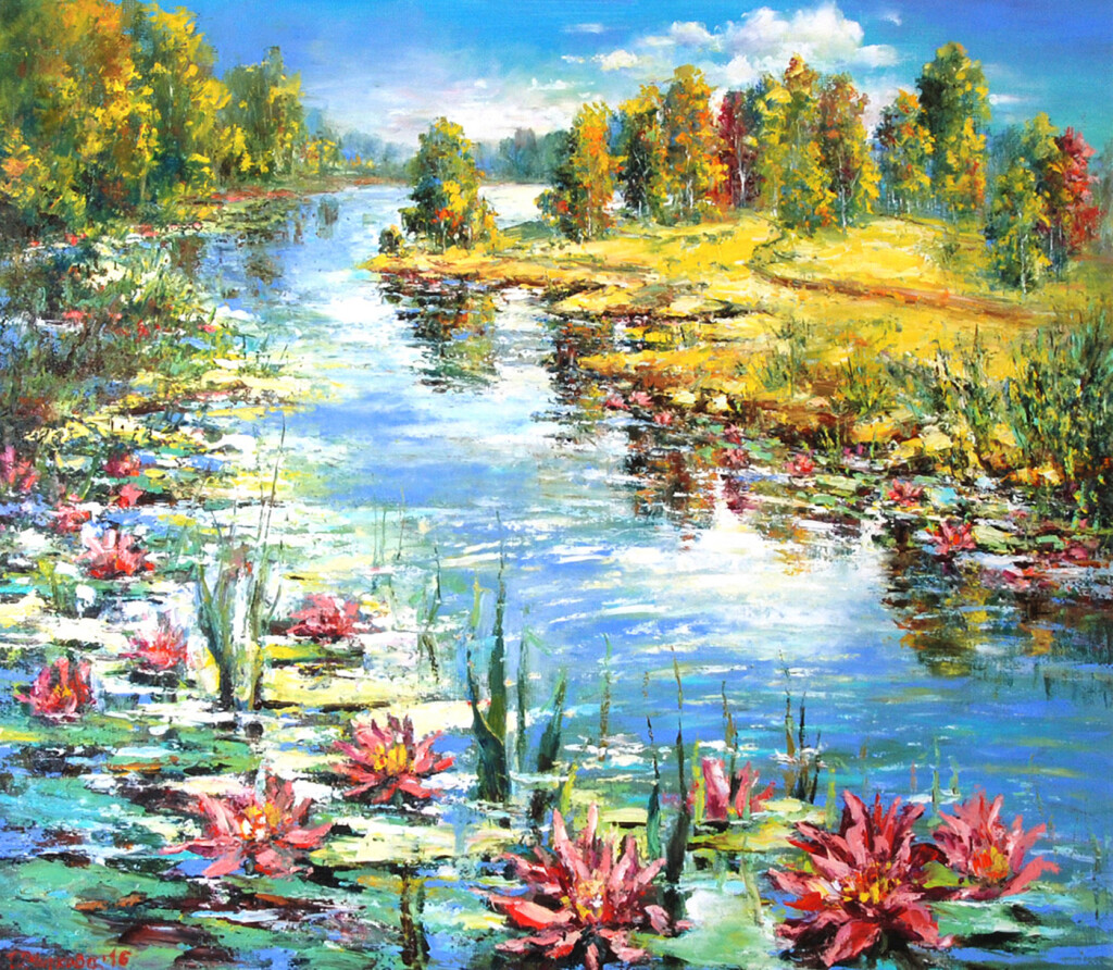 Лесное озеро