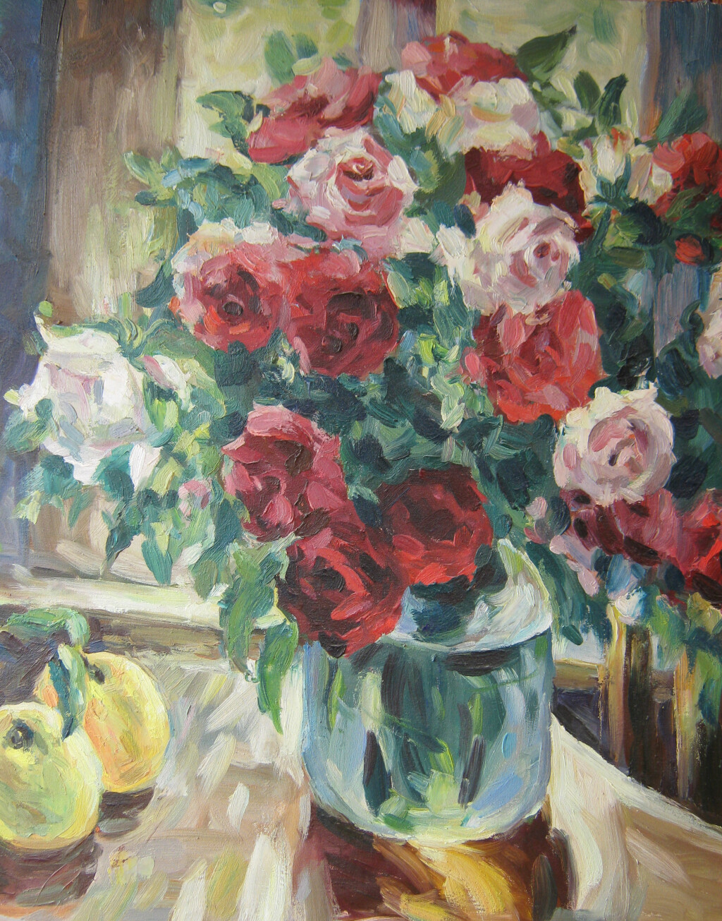 Розовый букет