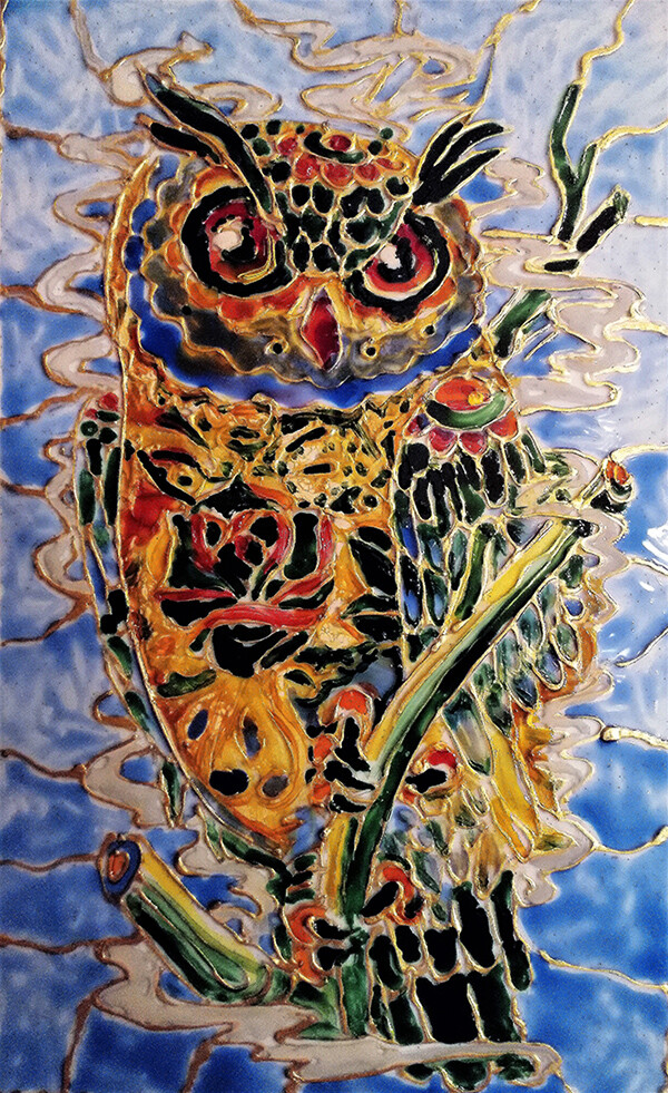 Рамка витраж (день)