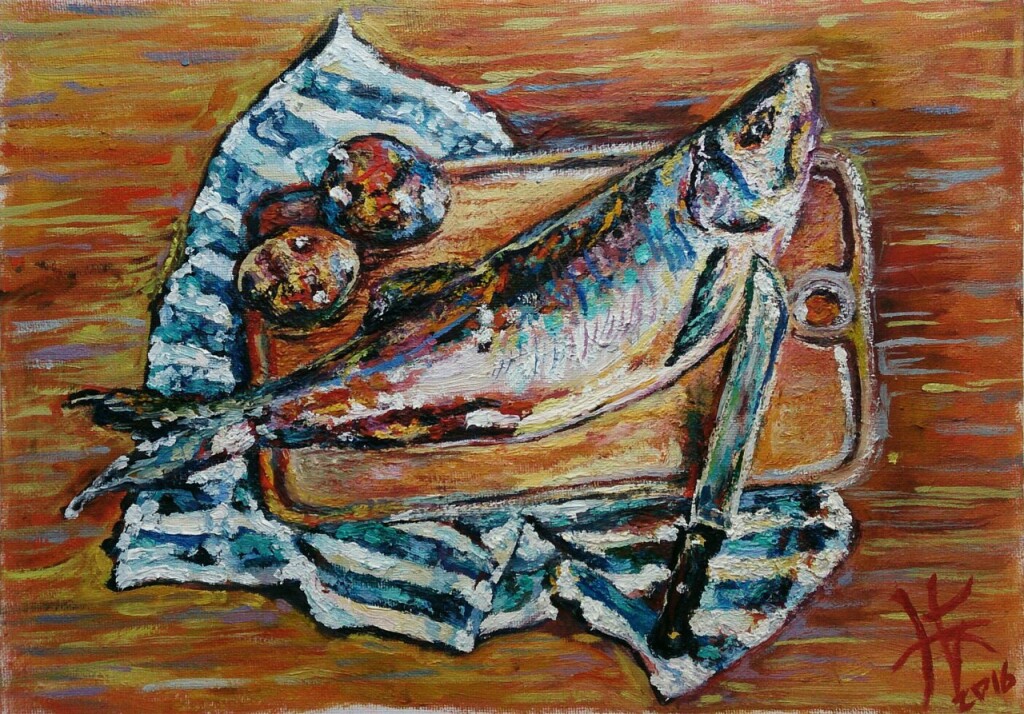 Чавыча и картофель