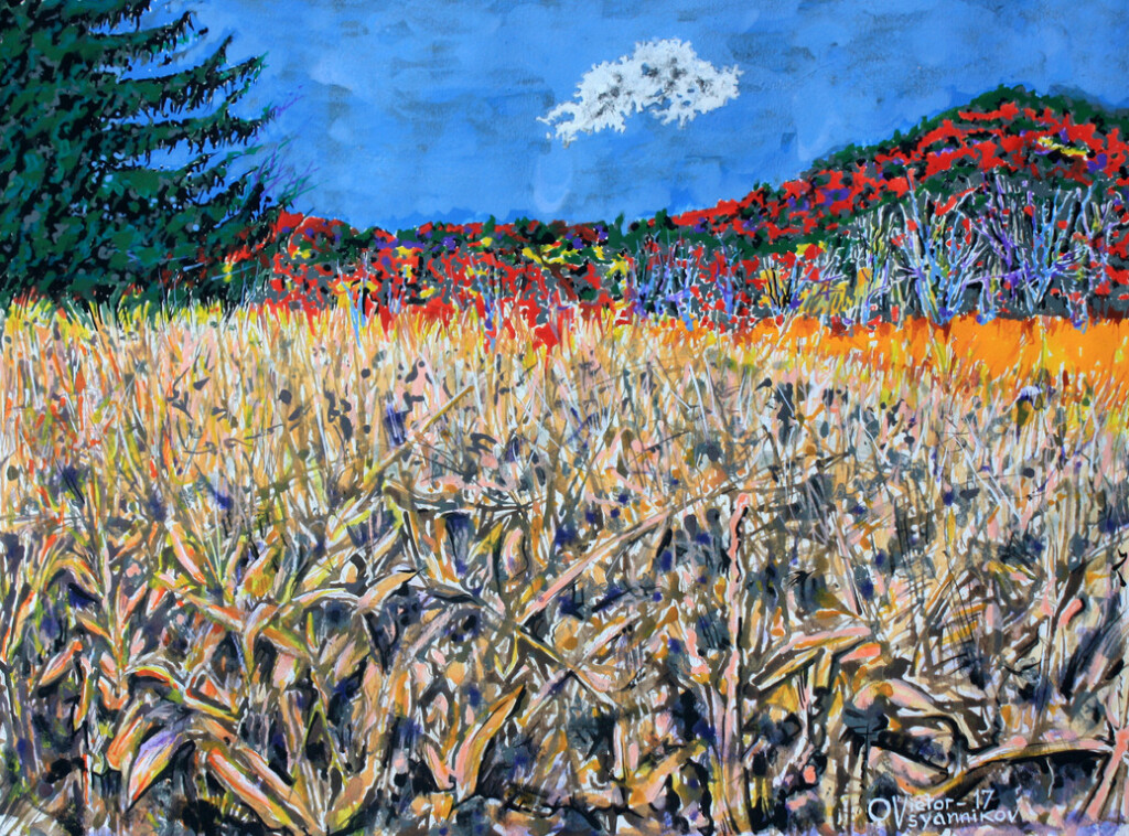 Кукурузное поле в Пенсильвании