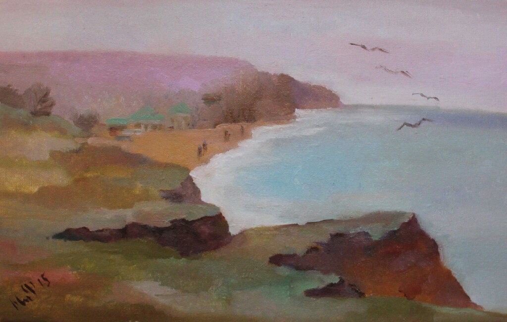 Море в марте