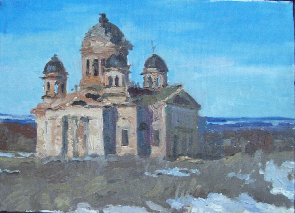 Храм в селе Пятино.