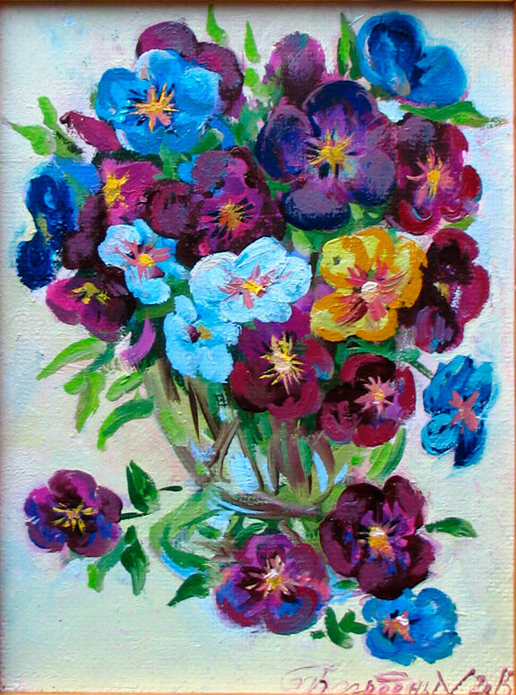 анютины глазки