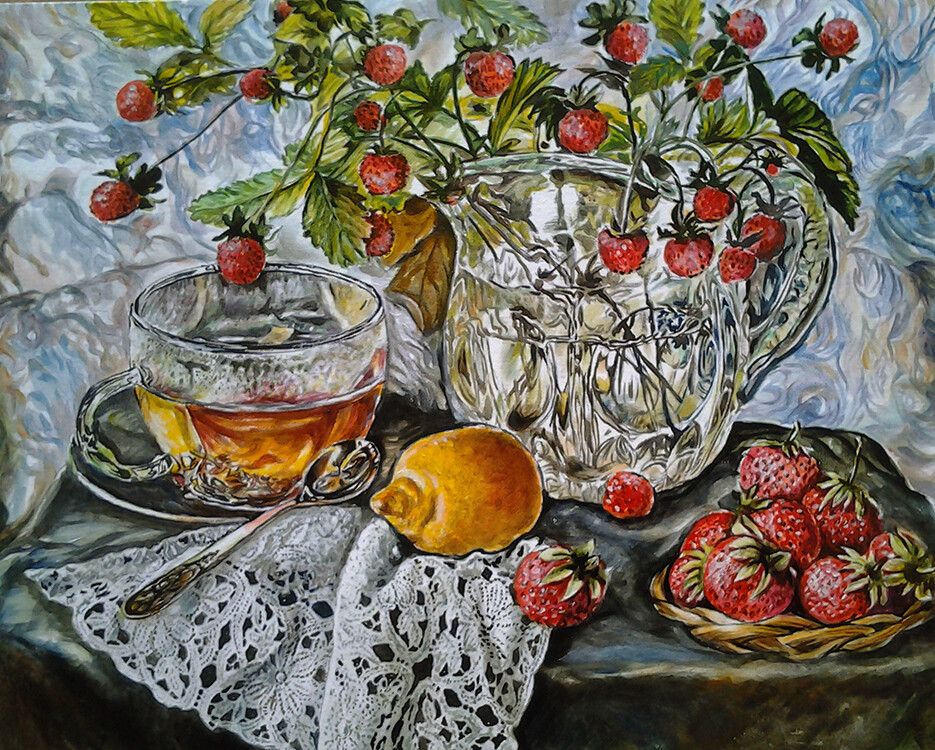 чай с лимоном