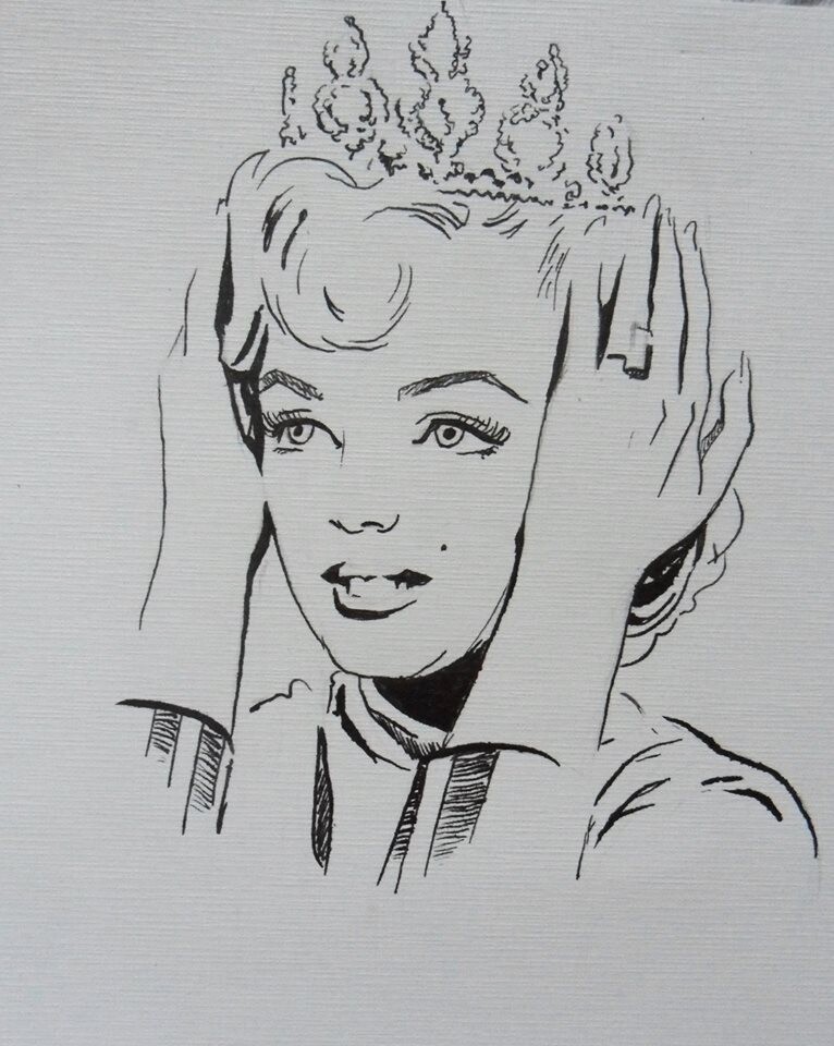 портрет девушки