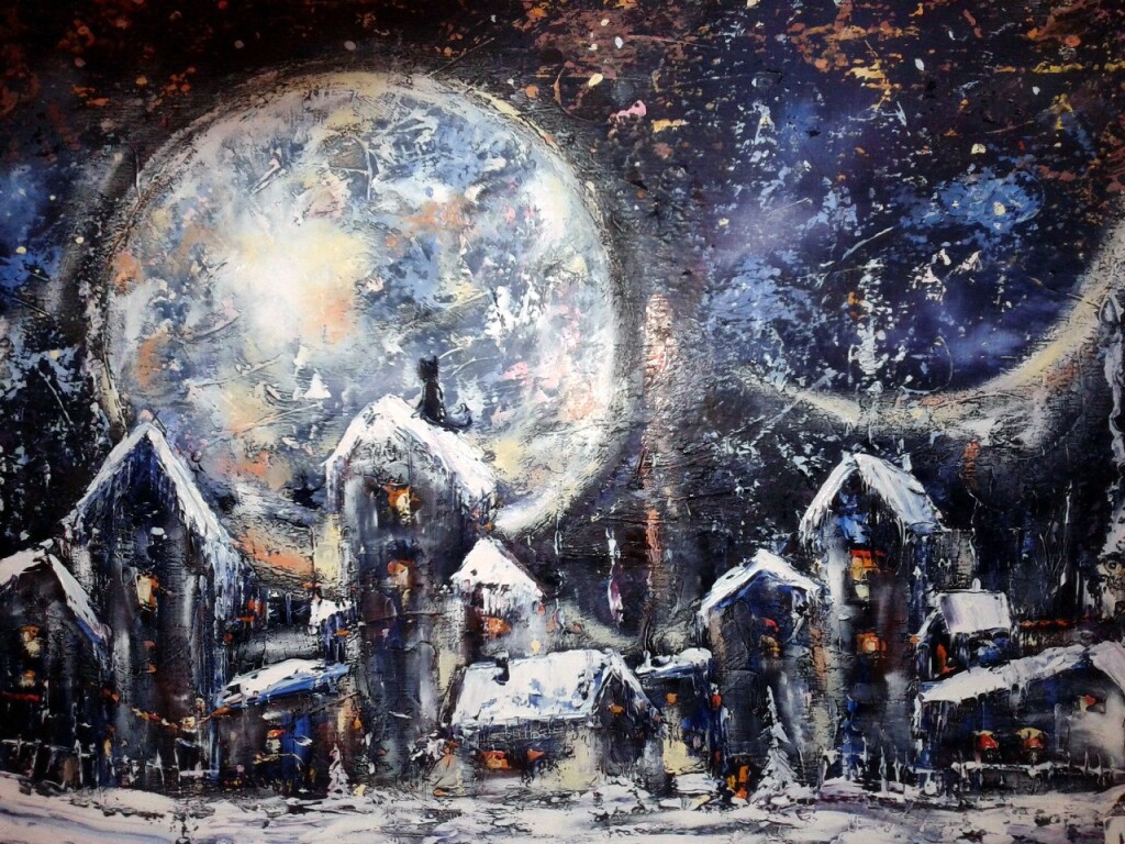 Лунный кот .