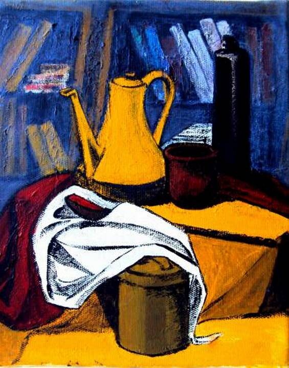 Натюрморт с кофейником