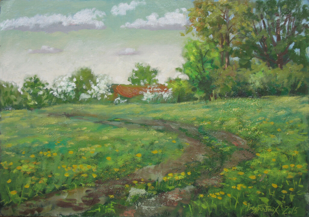 Одуванчики.дорога