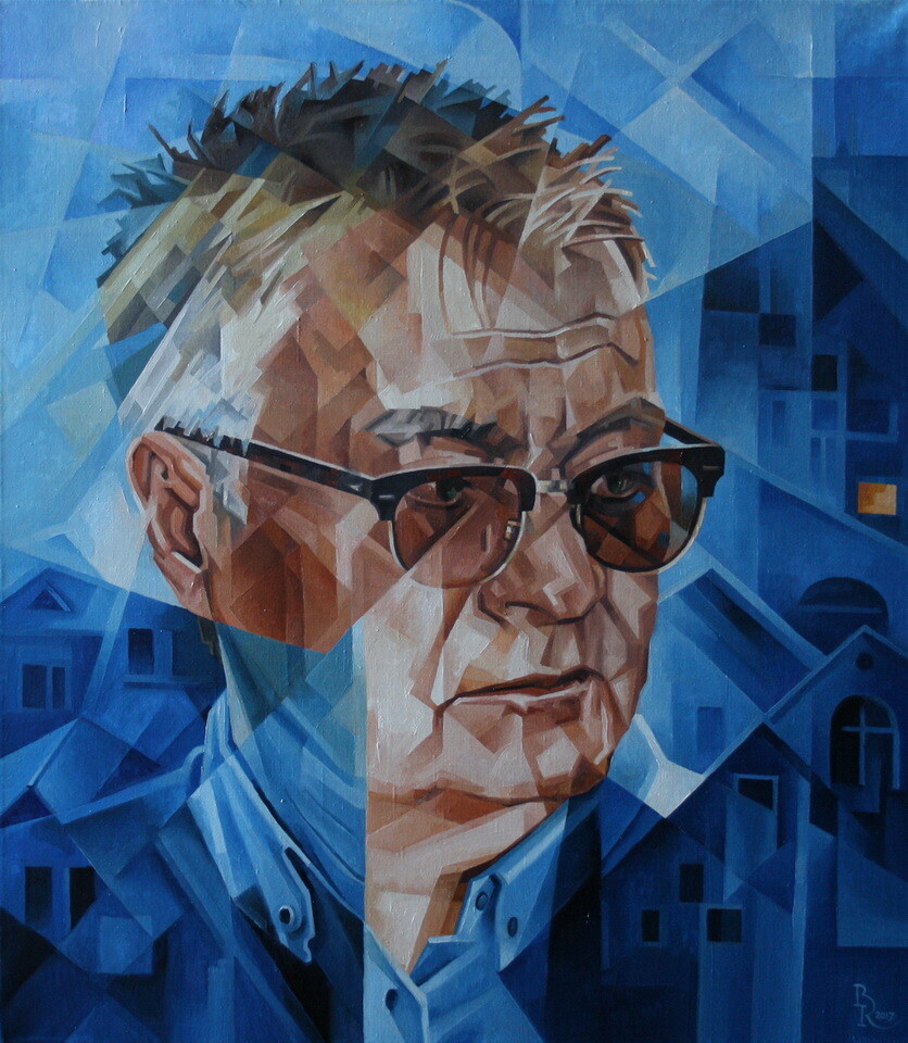 Автопортрет. Пост-кубофутуризм