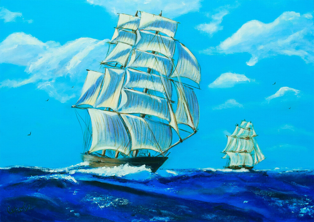 Морские просторы