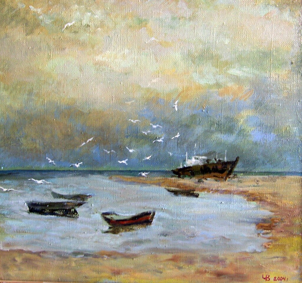 У рыбацкой косы.