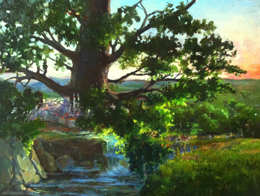 Кедр на Ливане (пейзаж)