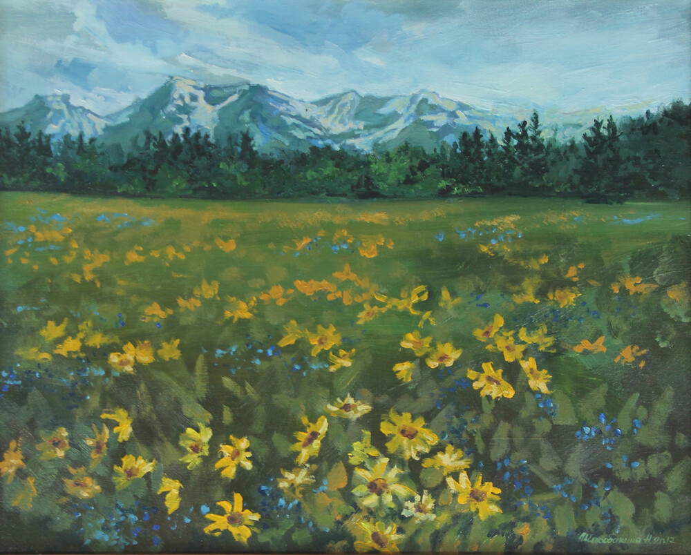 Цветущий луг