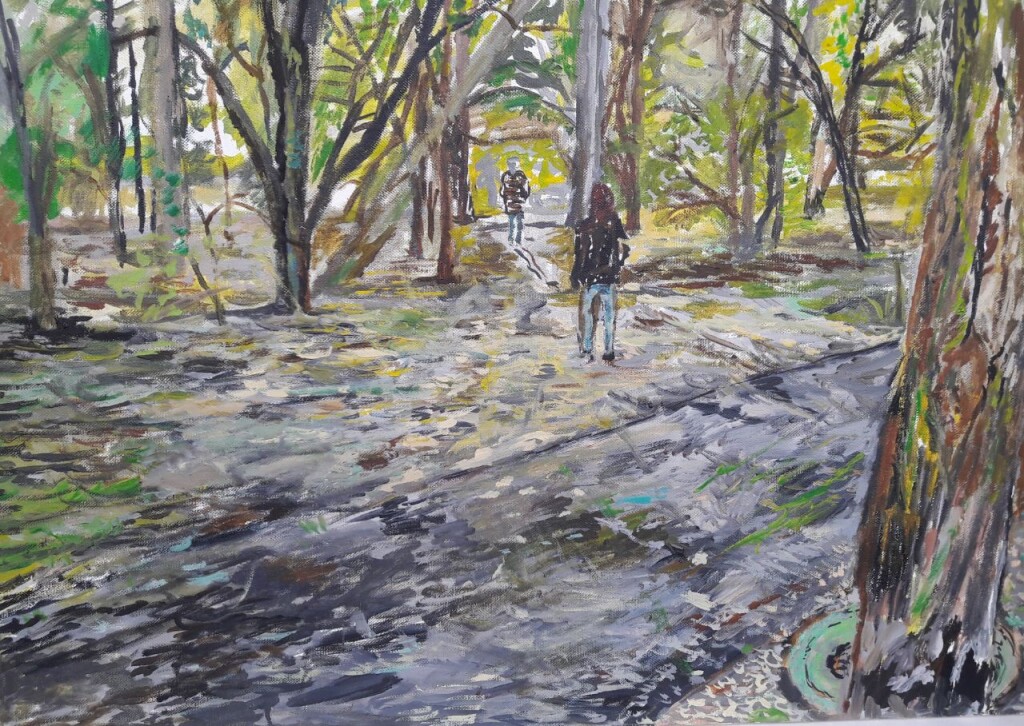 Тропинка возле дома моего