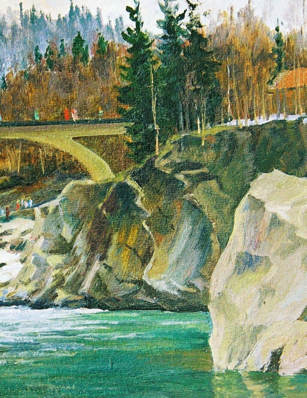 Река Прут. Турбаза "Гуцульщина"