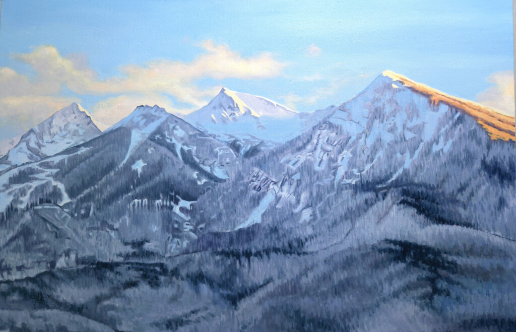 В утренних лучах