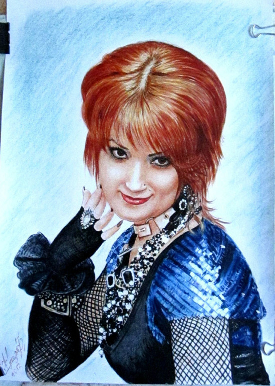 портрет девушки