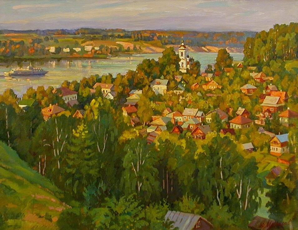 Плёс. Тёплый вечер.