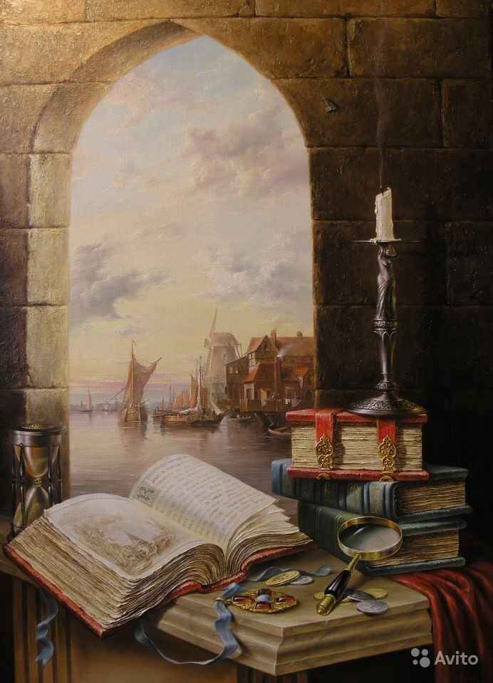 Натюрморт со свечой