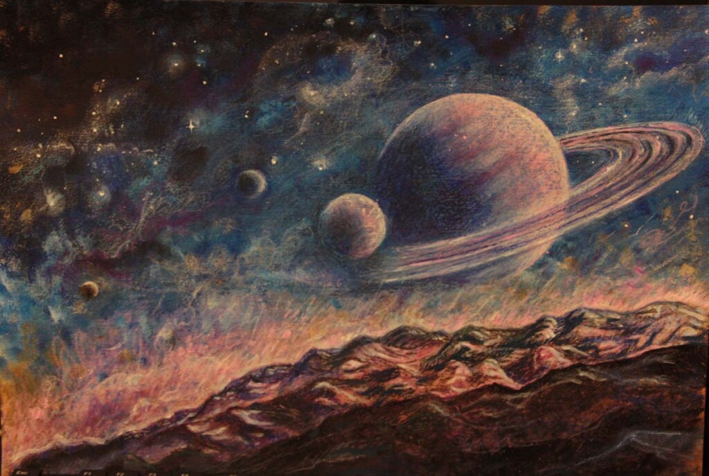 Восход на Энцеладе