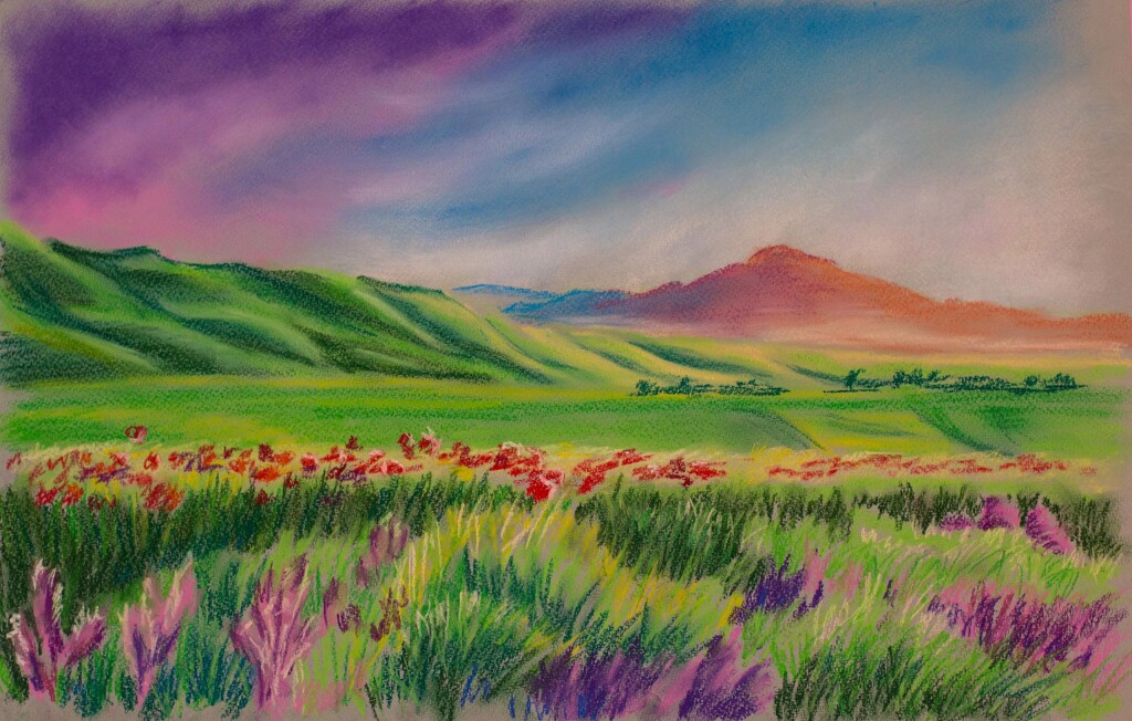 Утро в горах